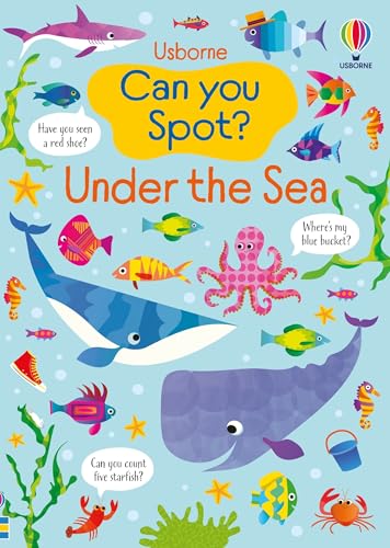 Can you Spot? Under the Sea: A Skills-Building Activity Book of Ocean Animals to Spot and Count for Kids (Ages 4-7)