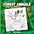 Forest Animals: Coloring Book for Adults and Teens Featuring Cute Animal Characters with Easy and Simple Designs for Relaxation