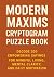Modern Maxims Cryptogram Pu...