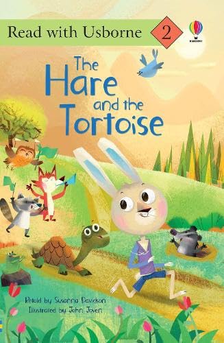The Hare and the Tortoise (Read with Usborne): A Timeless Fable About a Boastful Racer and a Slow Winner for Children (Ages 5-8)