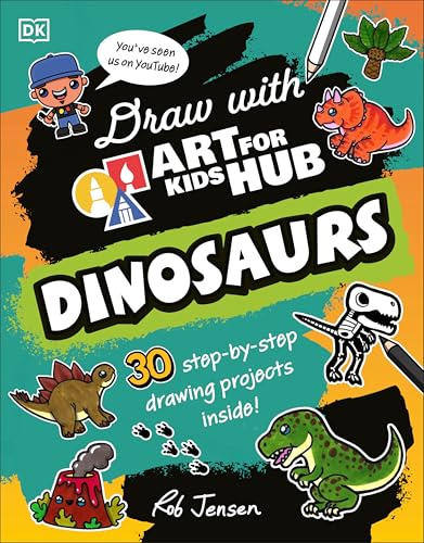 Draw with Art for Kids Hub Dinosaurs (Paperback)