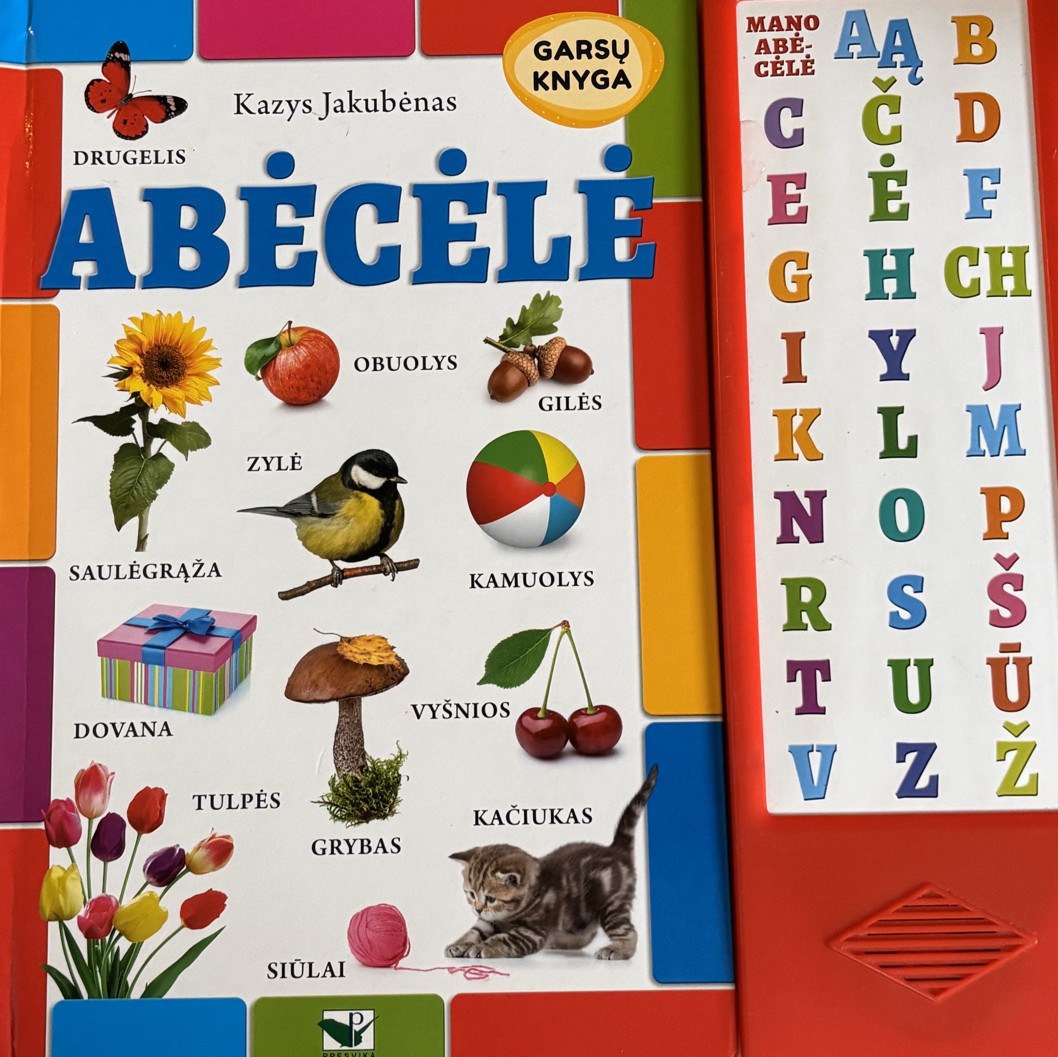 Abėcėlė. Garsų knyga
