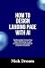 HOW TO DESIGN LANDING PAGE ...