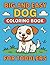 Big and Easy Dog Coloring B...
