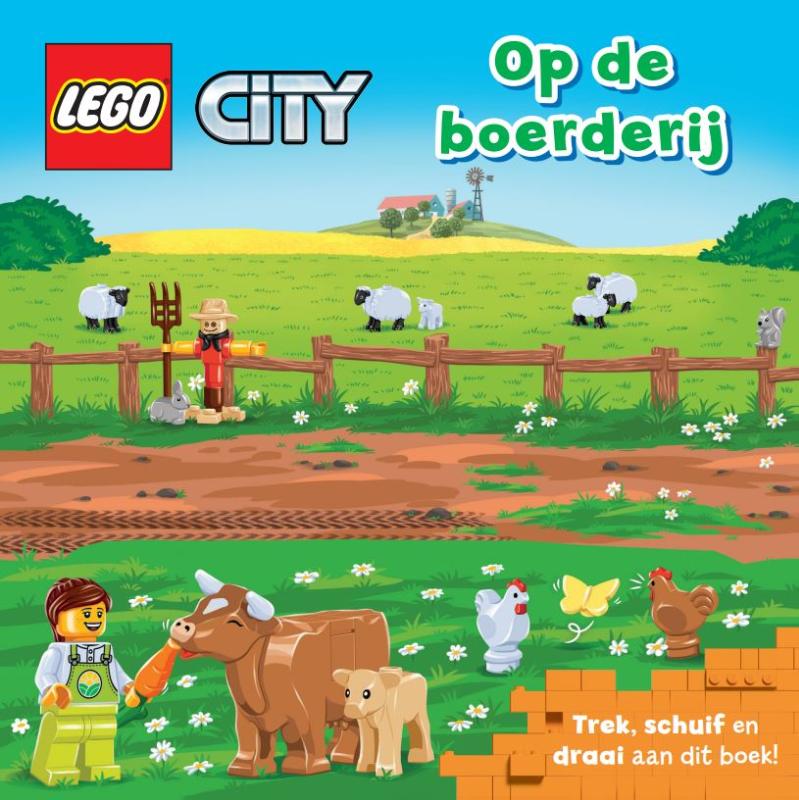 Lego city - Op de boerderij (Board Book)