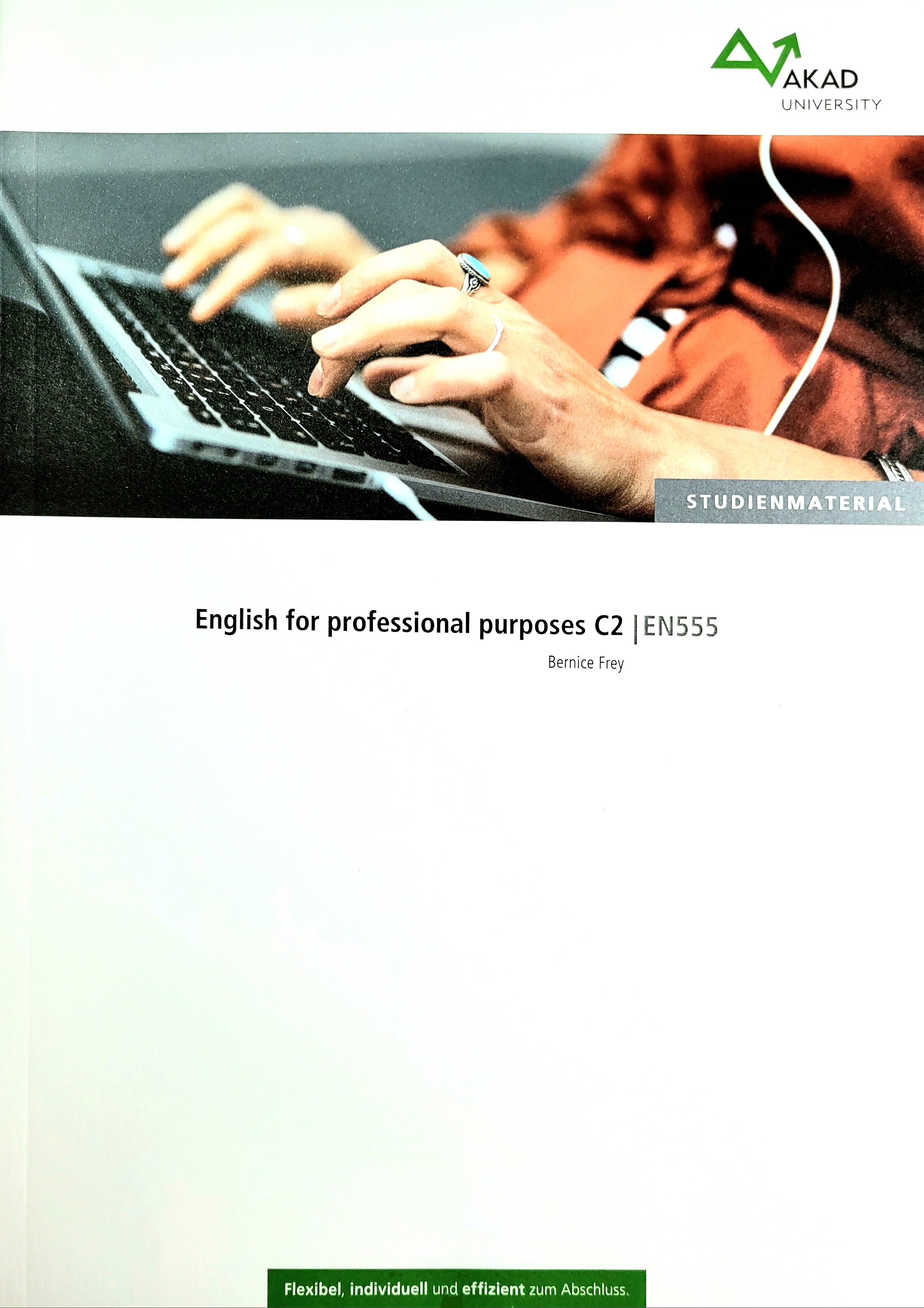EN555: English for professional purposes C2 (ENC23: English for professional purposes C2, #5)