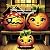 Three Lucky Pumpkins by Inga Surprenant