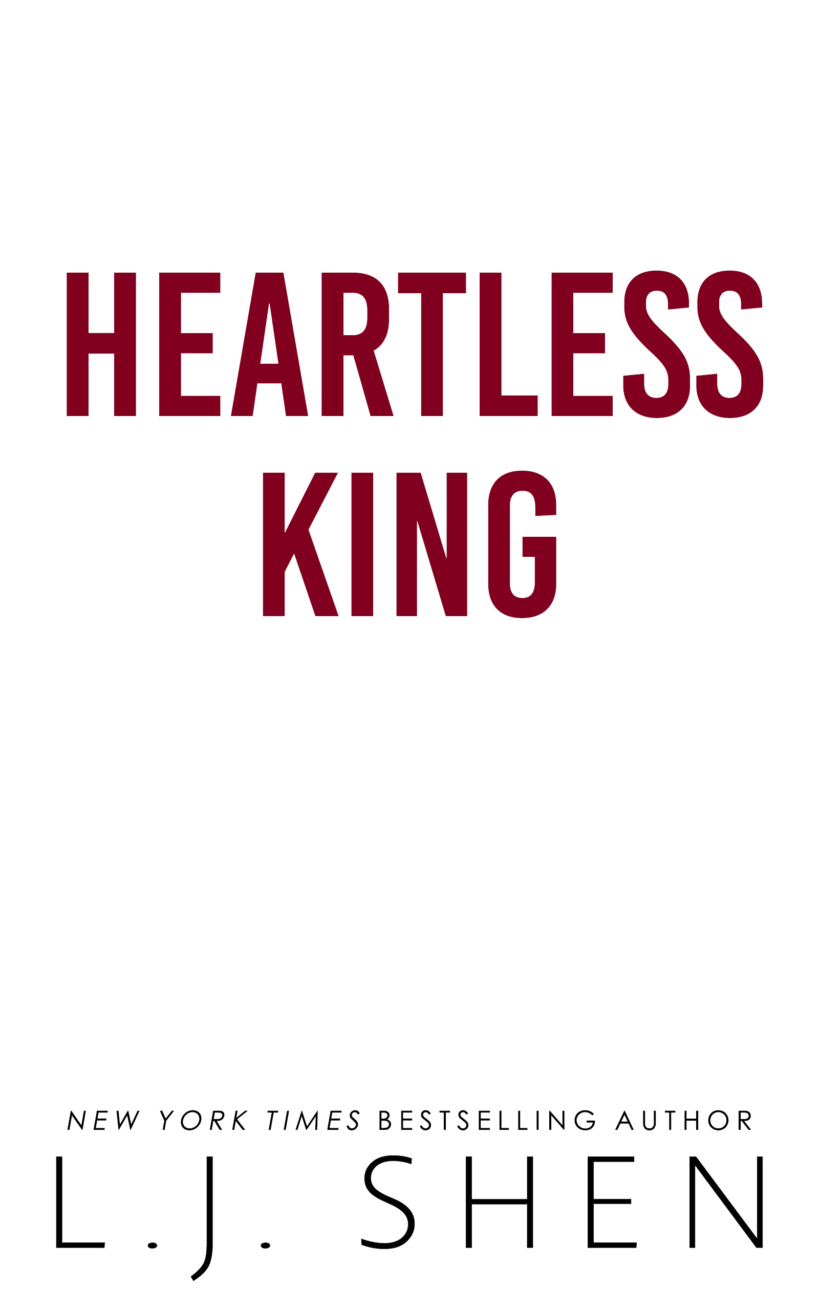 Heartless King (Society of Villains, #6)