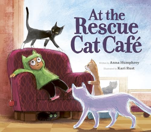 At the Rescue Cat Café (Hardcover)