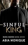 Book cover for Sinful King: A Mafia Romance (Mafia Misfits Book 7)