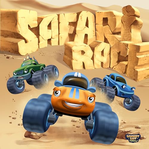 Safari Race: Monster Truck Book for Kids Ages 3-5, Funny Bedtime Story for Toddlers, Early Reader for Preschool and Kindergarten (Monster Racers 1)
