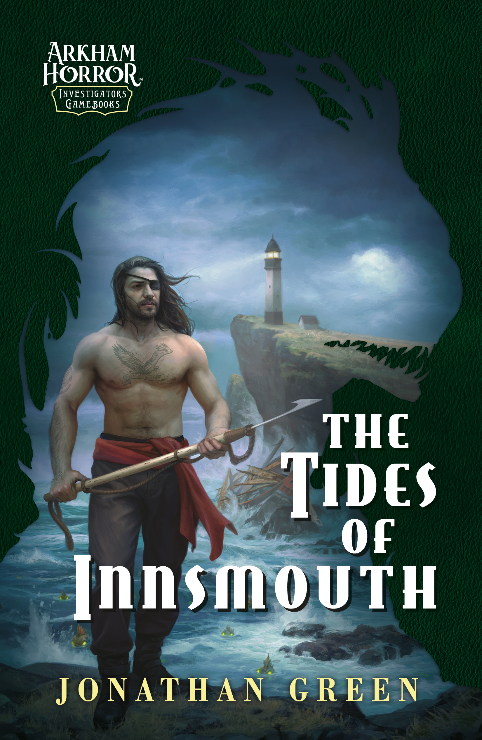 The Tides of Innsmouth: An Arkham Horror Investigators Gamebook (Paperback)