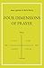 Four Dimensions of Prayer