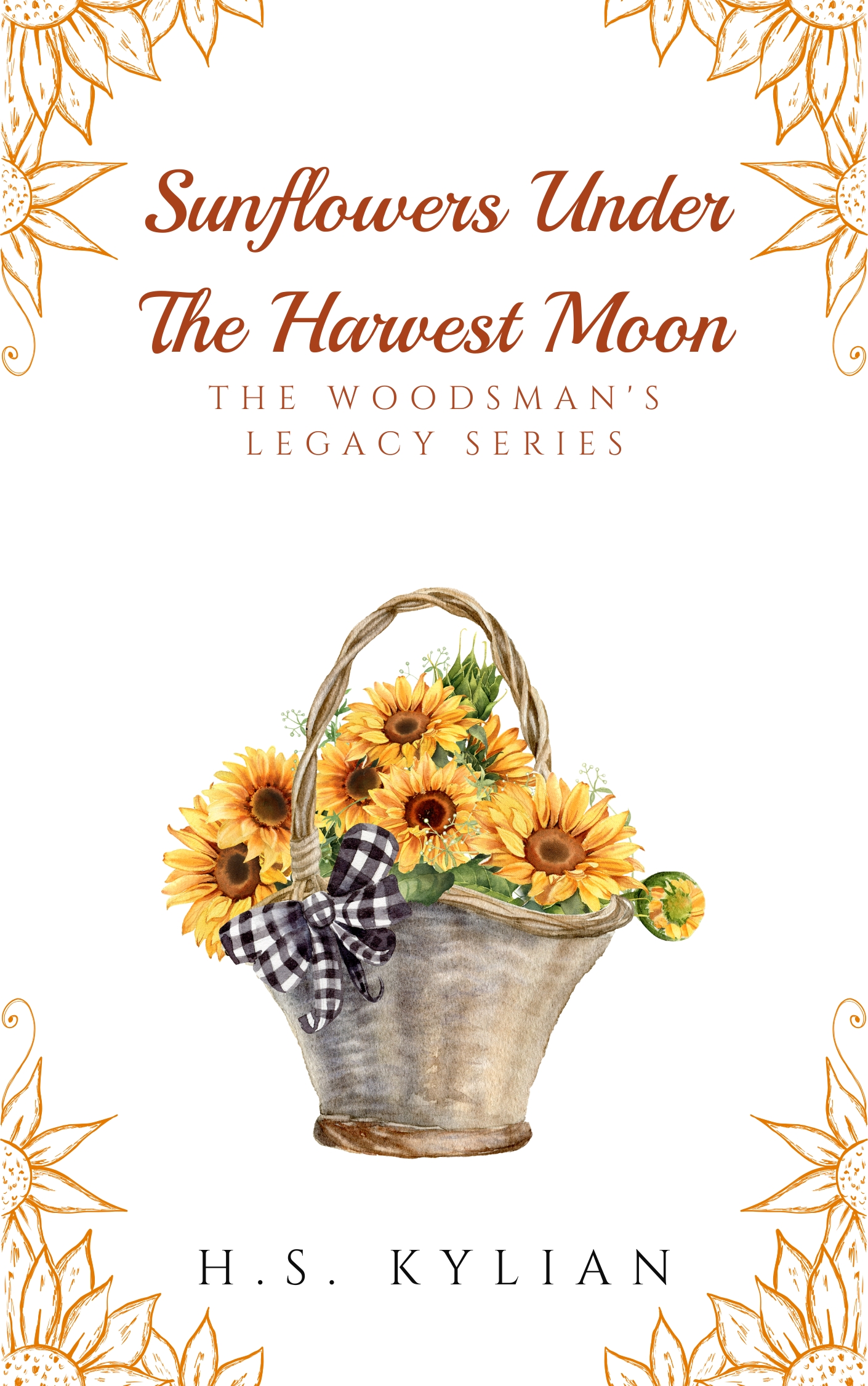 Sunflowers Under The Harvest Moon