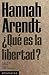 ¿Qué es la libertad?