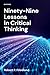 Ninety-Nine Lessons in Critical Thinking