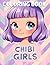 Chibi Girls Coloring Book for Kids by Gary Schroeder
