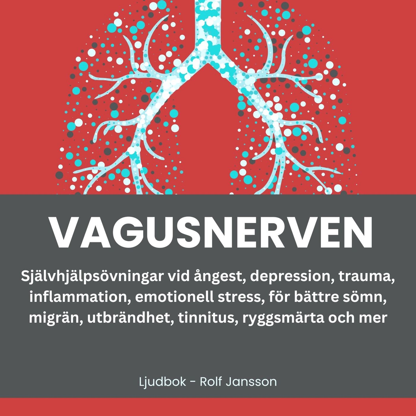 Vagusnerven: självhjälpsövningar vid ångest, depression, trauma, inflammation, emotionell stress, för bättre sömn, migrän, utbrändhet, tinnitus, ryggsmärta och mer