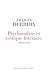 Psychanalyse et critique littéraire: (1969-1970)