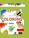 Coloring book with example colored given: Kids Coloring book Coloring book with example colored given: Kids Coloring book