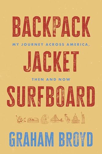 Backpack, Jacket, Surfboard: My Journey Across America, Then and Now (Paperback)