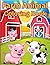 Farm Animal Coloring Book: ...