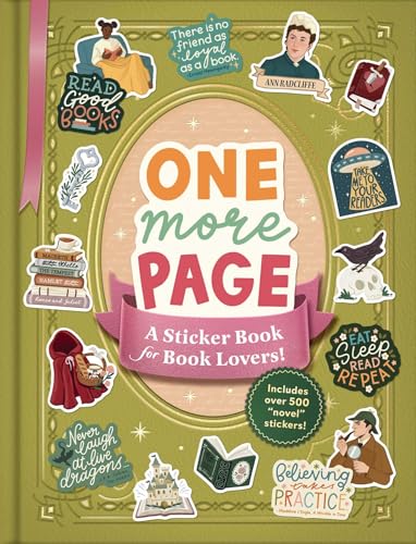 One More Page: A Sticker Book for Book Lovers! (Paperback)
