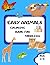 Easy Animals Coloring Book:...