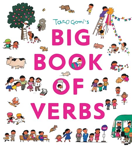 Taro Gomi’s Big Book of Verbs (Hardcover)
