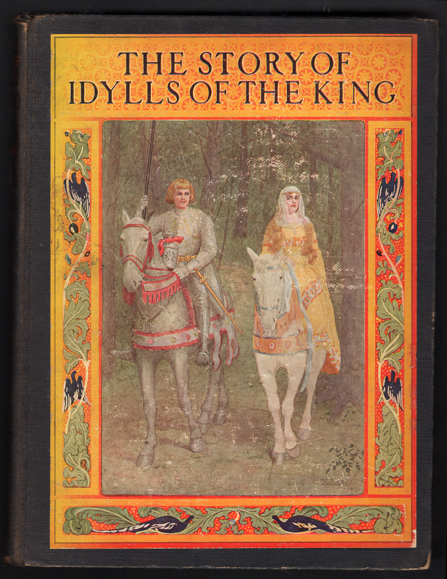 The Story of Idylls of the King Adapted From Tennyson by Inez N. McFee With the Original Poem. Illustrated by M. L. Kirk