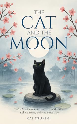 The Cat and The Moon - 33 Zen Stories: Slow Down, Calm the Mind, Relieve Stress, and Find Peace Now - Includes Reflections for Beginners (Kindle Edition)