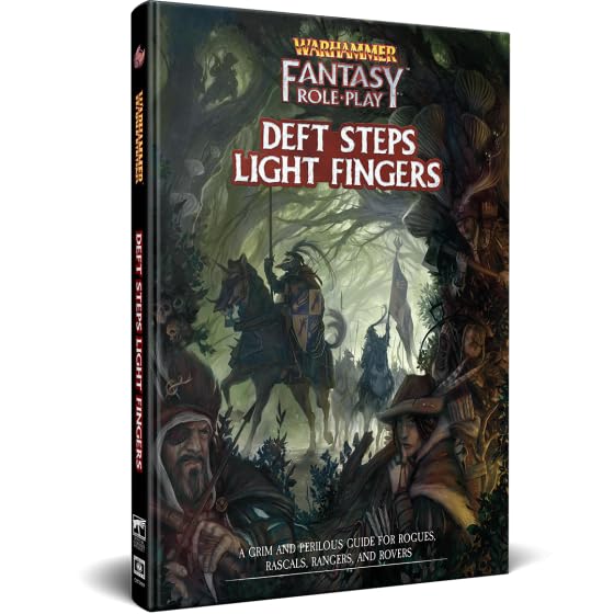 Cubicle 7 - Warhammer Fantasy Roleplay: Deft Steps Light Fingers, For Ages 14 and Up (Hardcover)