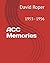 ACC Memories: 1953 - 1956