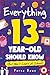Everything a 13 Year Old Sh...