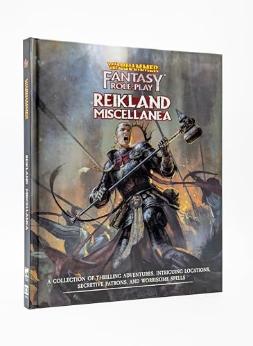 Cubicle 7 Warhammer Fantasy Roleplay: Reikland Miscellanea - Fantasy Strategy Board Card Game Book Accessory - For 1+ Players and Ages 14+ (Hardcover)