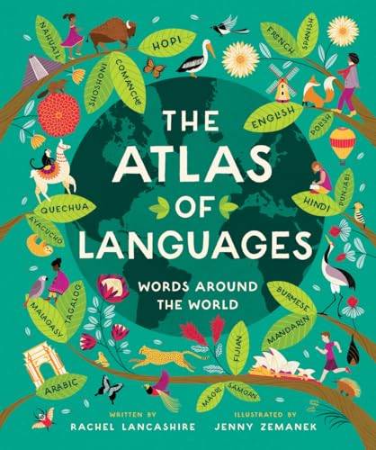 The Atlas of Languages: Words Around the World (Hardcover)