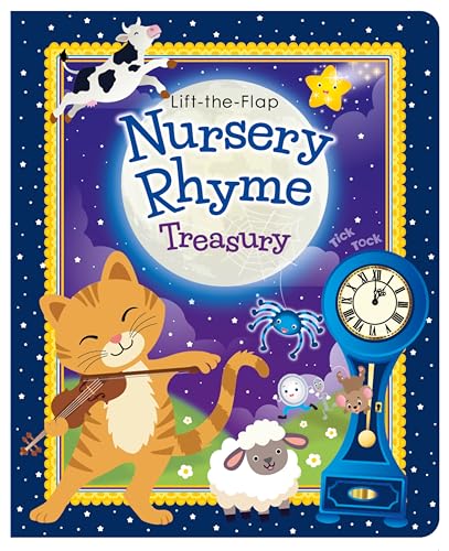 LIFT-THE FLAP NURSERY RHYME TREASURY (Hardcover)
