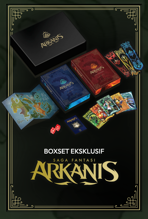 Boxset Eksklusif: Saga Fantasi Arkanis