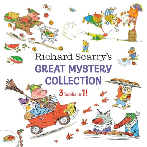 Richard Scarry's Great Mystery Collection: 3-books-in-1! (Hardcover)