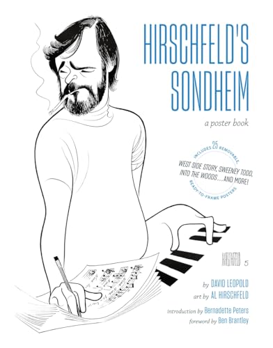 Hirschfeld's Sondheim: A Poster Book (Paperback)
