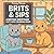 Brits & Sips: A British Shorthair Cat Café Coloring Book | Relaxing Coloring Pages Featuring Chonky British Shorthair Cats in Cozy Moments