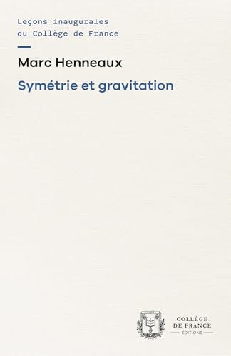 Symétrie et gravitation (Paperback)
