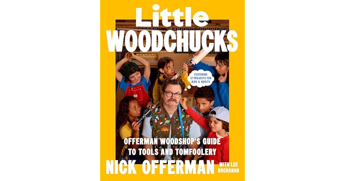 Book giveaway for Little Woodchucks Offerman Guide to Tools