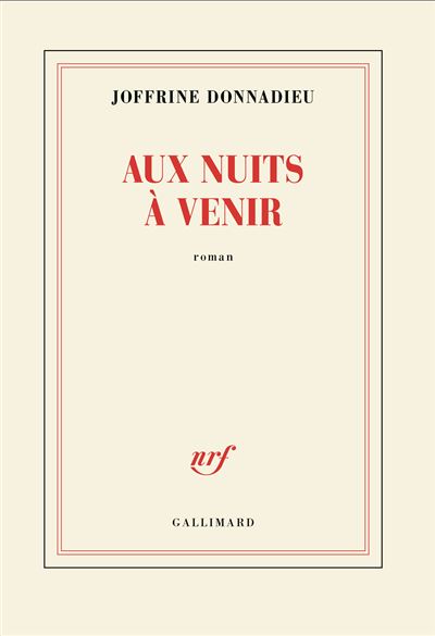 Aux nuits à venir (Paperback)