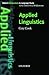 Applied Linguistics (Oxford Introduction to Language Study)