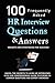 100 HR Interview Questions ...