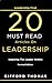 Leadership First 20 Must Re...