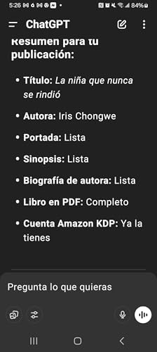 La niña que nunca se rindio: Hechos reales (Spanish Edition)