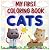 My First Coloring Book: Cats