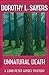 Unnatural Death (Lord Peter Wimsey #3)